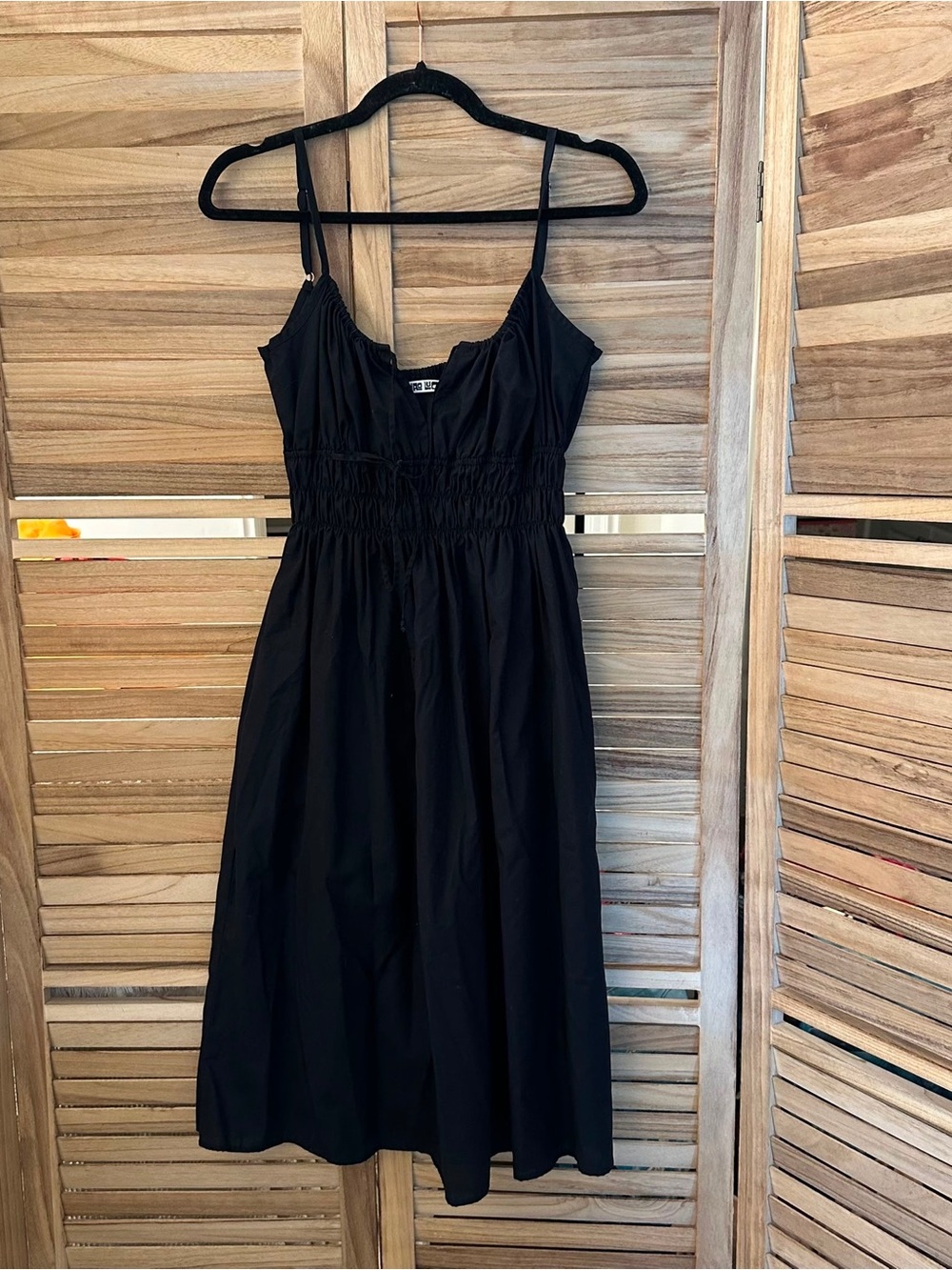 Ciao Lucia Gabriela Dress in Black Cotton size L - Picture 3 of 5